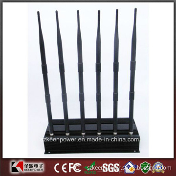 15W High Power WiFi + UHF + Cell Phone Jammer